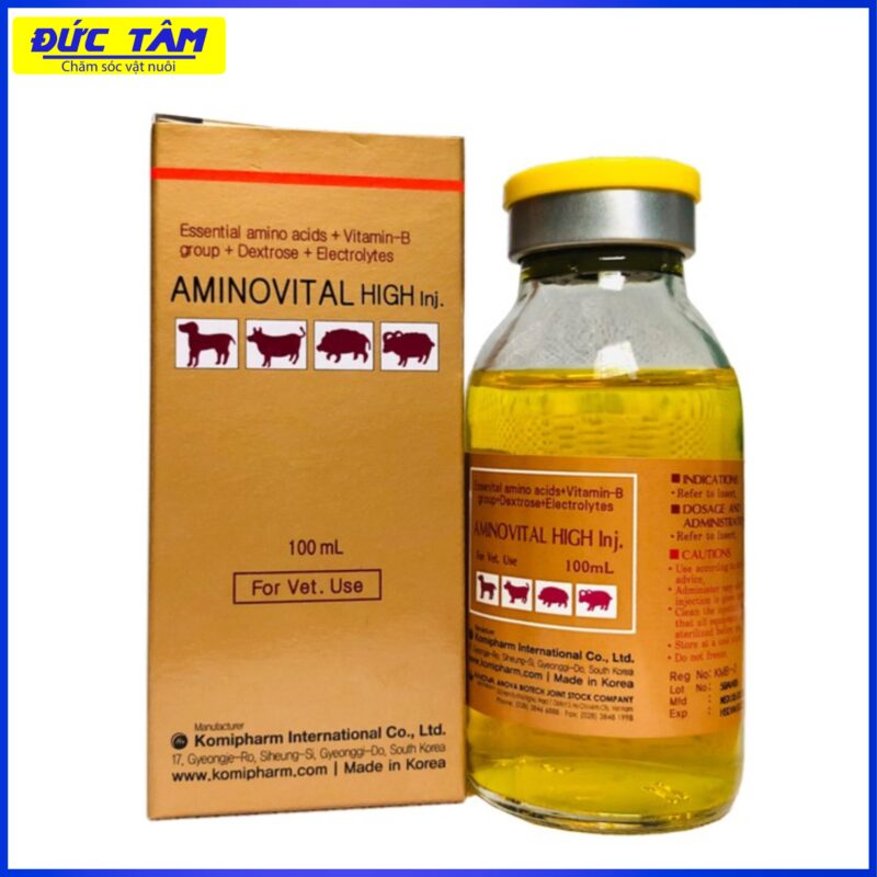 Aminohigh 100ml Anv – Thú y Đức Tâm