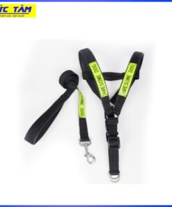 Dây dắt police kèm yếm 2.0