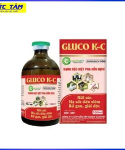 GLUCO K-C (DẠNG ĐẶC BIỆT PHA HỖN DỊCH) ĐỎ 20ML GOOVET