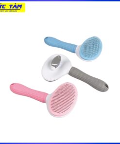 Lược chải lông chó mèo có nút bấm CLEAN