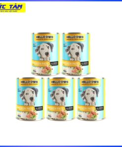 Pate cho chó từ thịt gà tươi HELLO DOG CHICKEN 400G