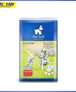 Tã bỉm cho chó mèo cái PET SOFT Disposable Diapers Medium 6-11kg