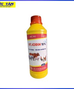 VT.IODIN 10% - 1 lít sát trùng tiêu độc chuồng trại