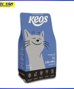 Cám MÈO KEOS vị HẢI SẢN 1.5g
