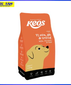 KEOS DOG PUPPY vị sữa - gà và trứng 1,5KG